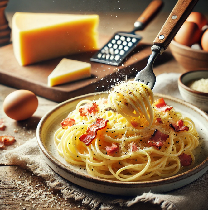 Pâtes à la Carbonara - Recette Facile et Traditionnelle